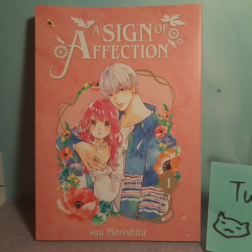 📚 A Sign of Affection Vol. 1 Official English Manga Kodansha 9781646511846